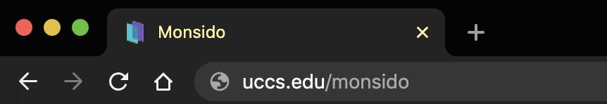 monsido log in URL, uccs.edu/monsido